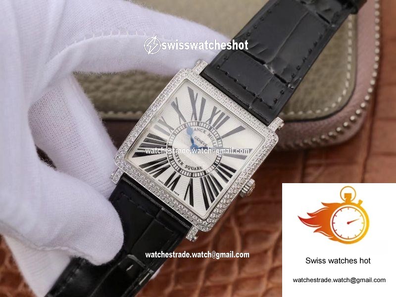 Franck Muller Master Square 12263 GF Factory White Dial 3