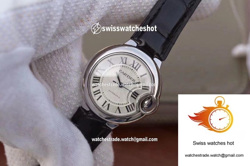 Ballon Bleu De Cartier 33mm W6920086 V6 Factory White Dial 3