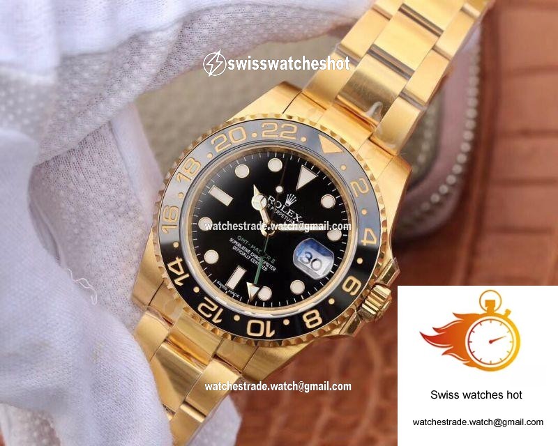 Rolex GMT Master II 116718 EW Factory Black Dial 3
