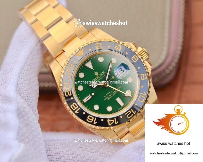 Rolex GMT Master II 116718LN EW Factory Green Dial 3