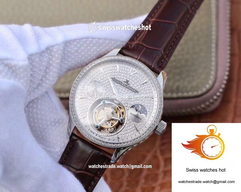 Jaeger-LeCoultre Master Complication Functions Tourbillon White Gold Diamonds Dial 3