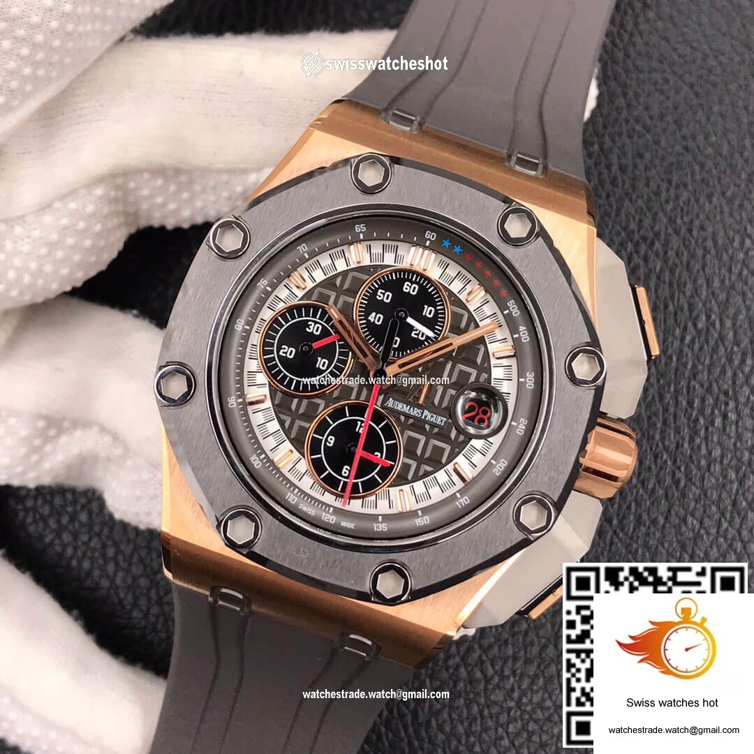 Audemars Piguet Royal Oak Offshore 26568OM.OO.A004CA.01 JF Factory Dark Grey Dial 3