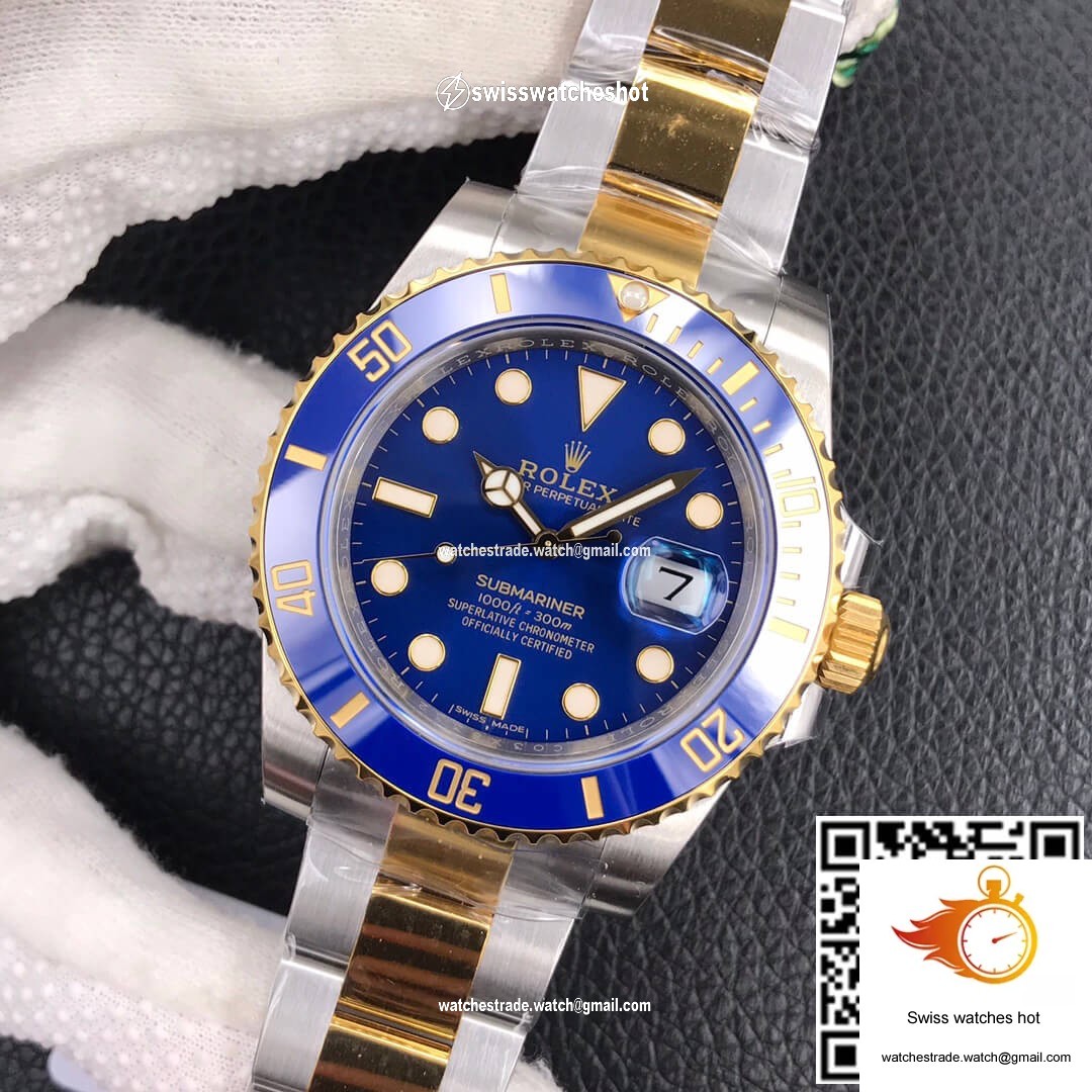 Rolex Submariner 116613LB-97203 VS Factory Blue Ceramic Bezel 3