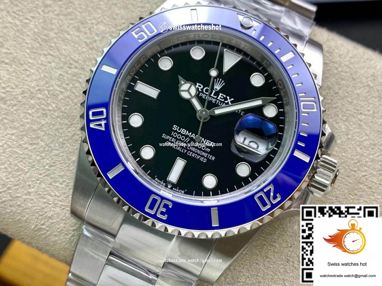 Rolex Submariner M126619LB-0003 41MM VS Factory Blue Bezel 3
