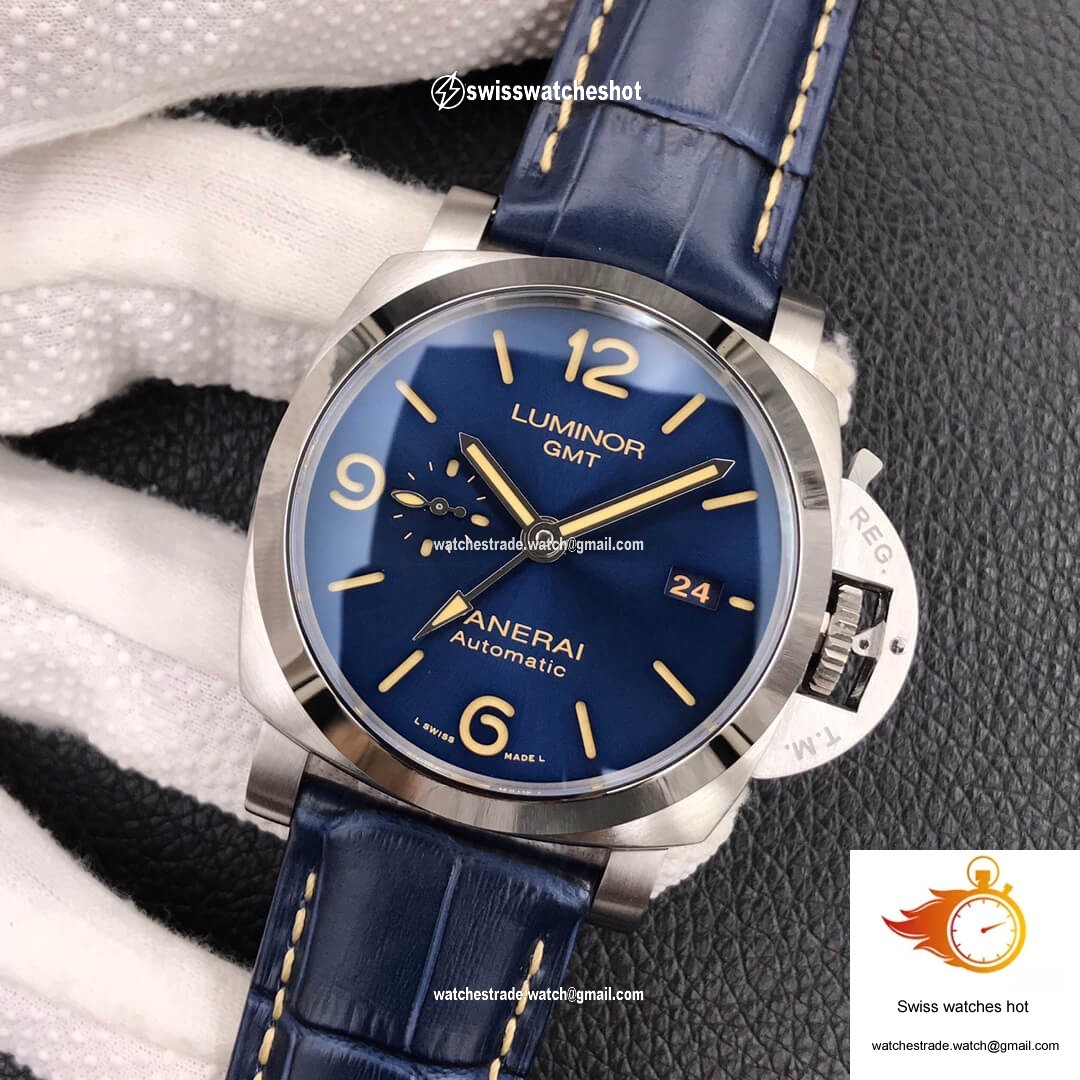 Panerai Luminor GMT PAM01033 VS Factory Dark Blue Dial 3