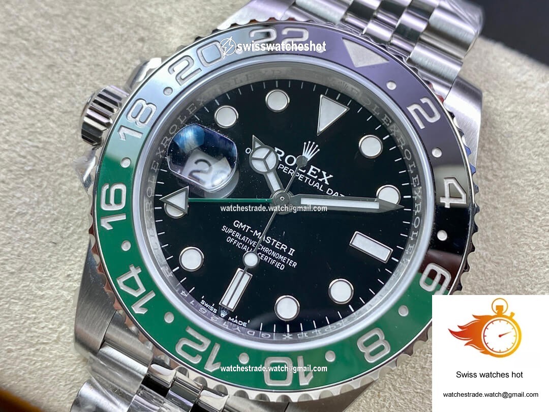 Rolex GMT Master II M126720vtnr-0002 Clean Factory Black Dial 3
