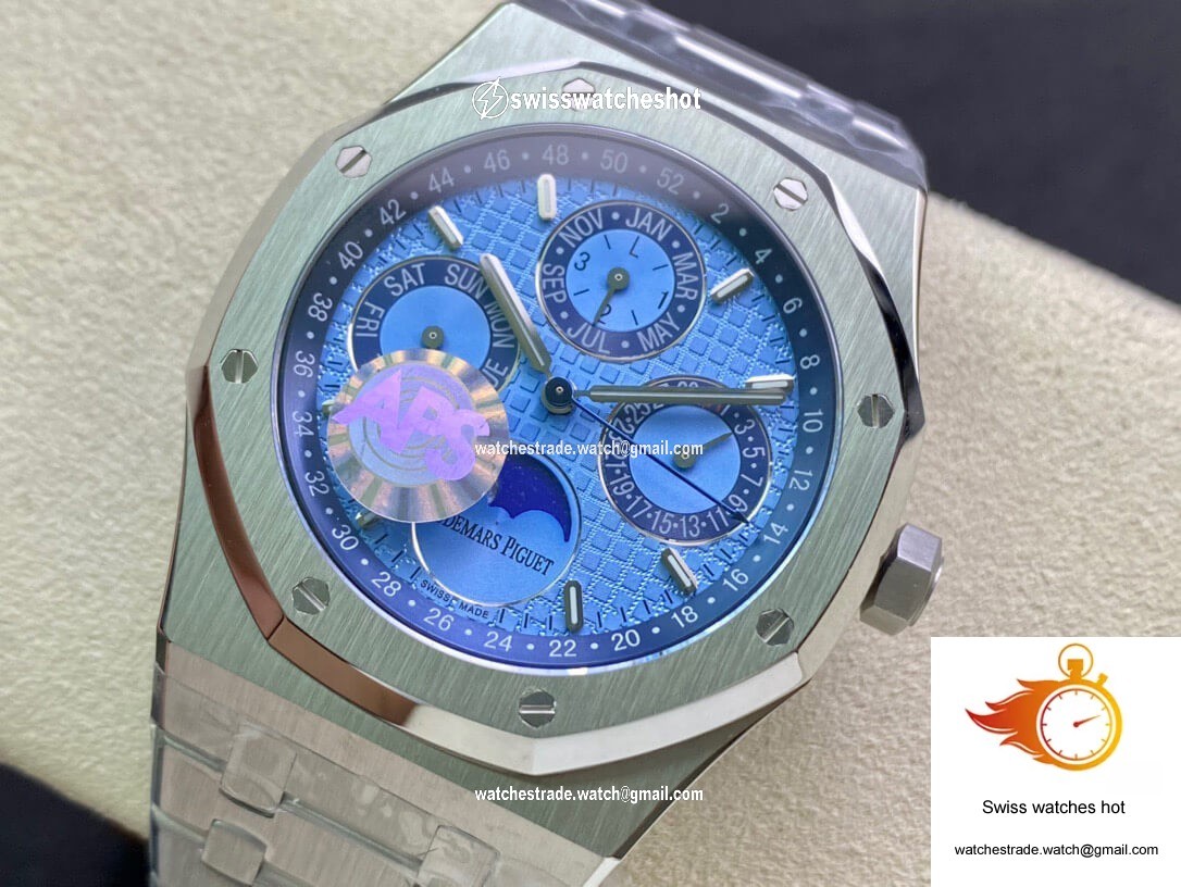 Audemars Piguet Royal Oak 26574PT.OO.1220PT.01 APS Factory Blue Dial 3