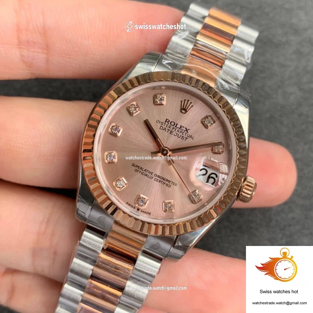 Rolex Datejust M278271-0023 GS Factory Rose Gold 3
