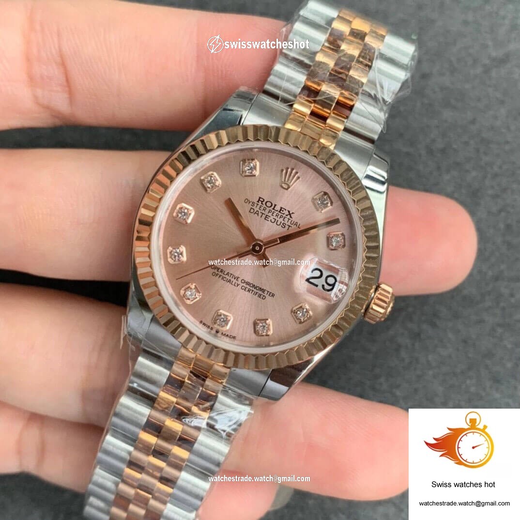 Rolex Datejust M278271-0024 GS Factory Rose Gold 3