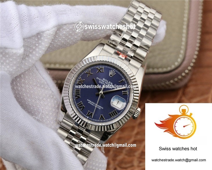 Rolex Datejust 36MM GM Factory Blue Dial 3