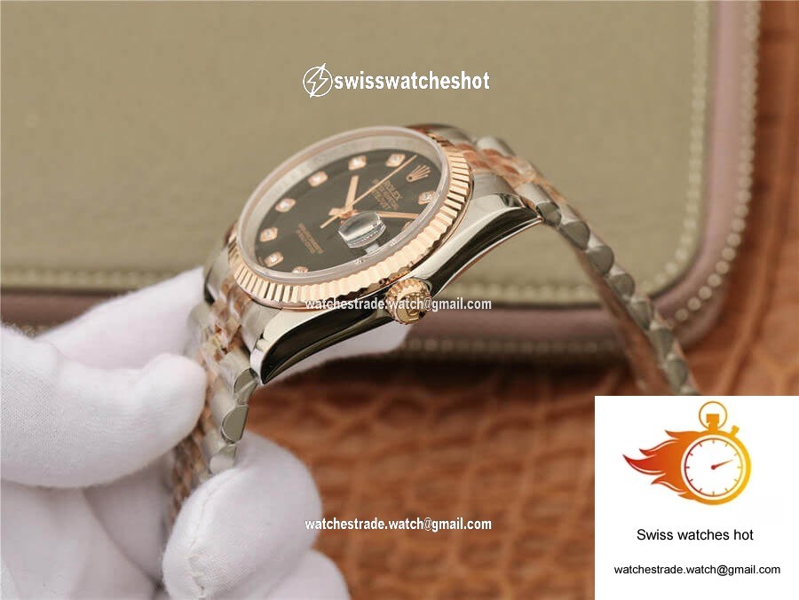 Rolex Datejust 116231 GM Factory Black Diamond Dial 3