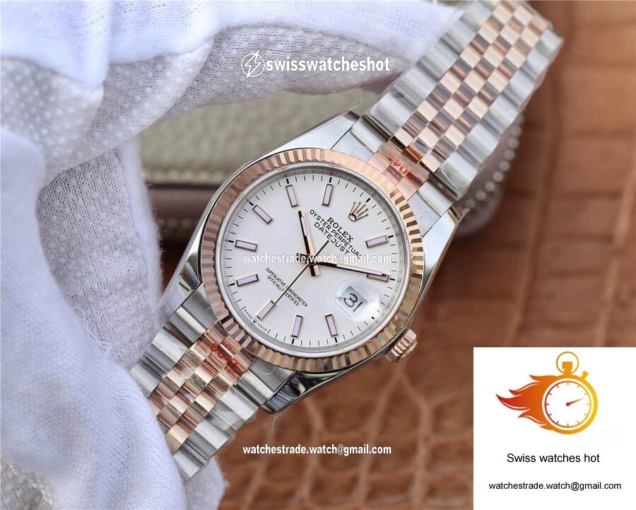 Rolex Datejust M126231-0017 36MM GM Factory Rose Gold 3