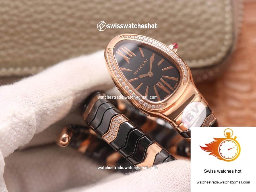 Bvlgari Serpenti BV Factory Rose Gold Diamonds 3