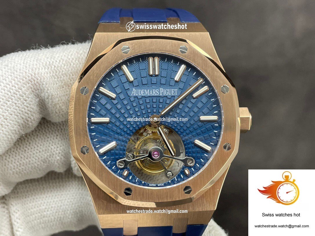 Audemars Piguet Royal Oak Tourbillon R8 Factory Rubber Strap 3