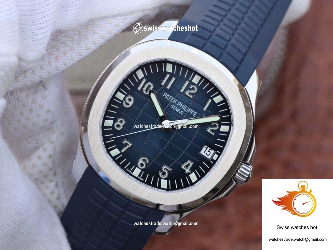 Patek Philippe Aquanaut 5168G-001 ZF Factory Blue Dial 3