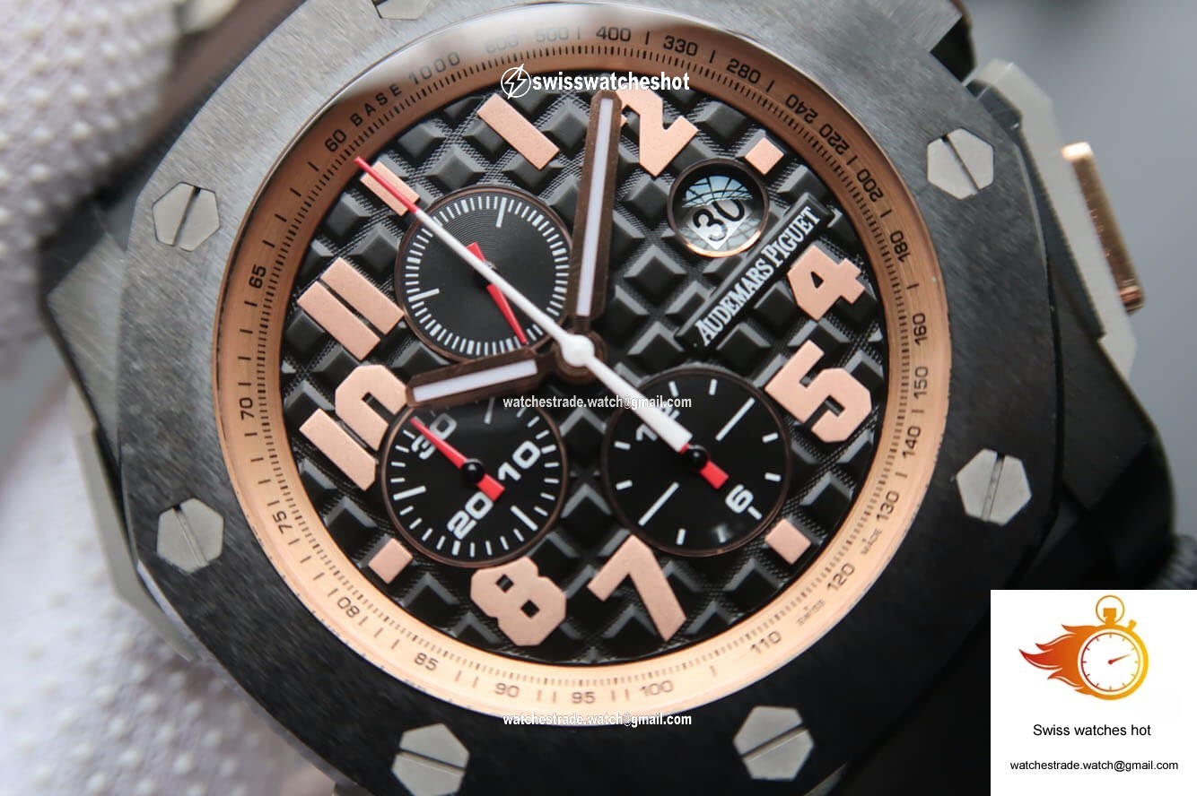 Audemars Piguet Royal Oak Offshore 26378IO.OO.A001KE.01 JF Factory V2 Black Dial 3