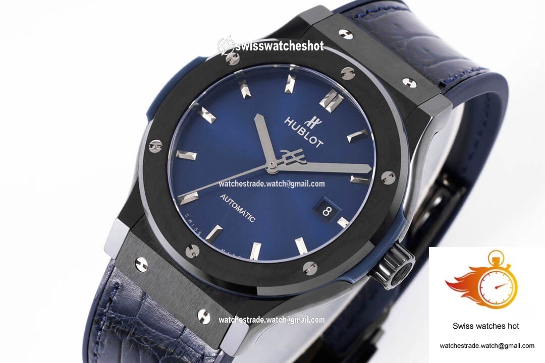 GSF Hublot Classic Fusion 542.CM.7170.LR GS Factory Blue Dial 3