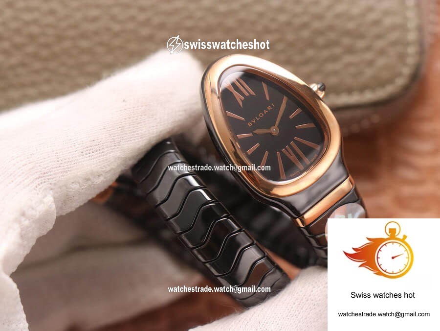 Bvlgari Serpenti 102735 BV Factory Rose Gold Black Dial 3