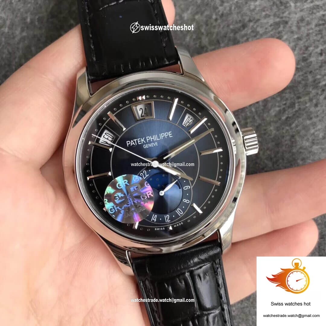 Patek Philippe Complications 5205G-013 GR Factory Stainless Steel Blue Dial 3