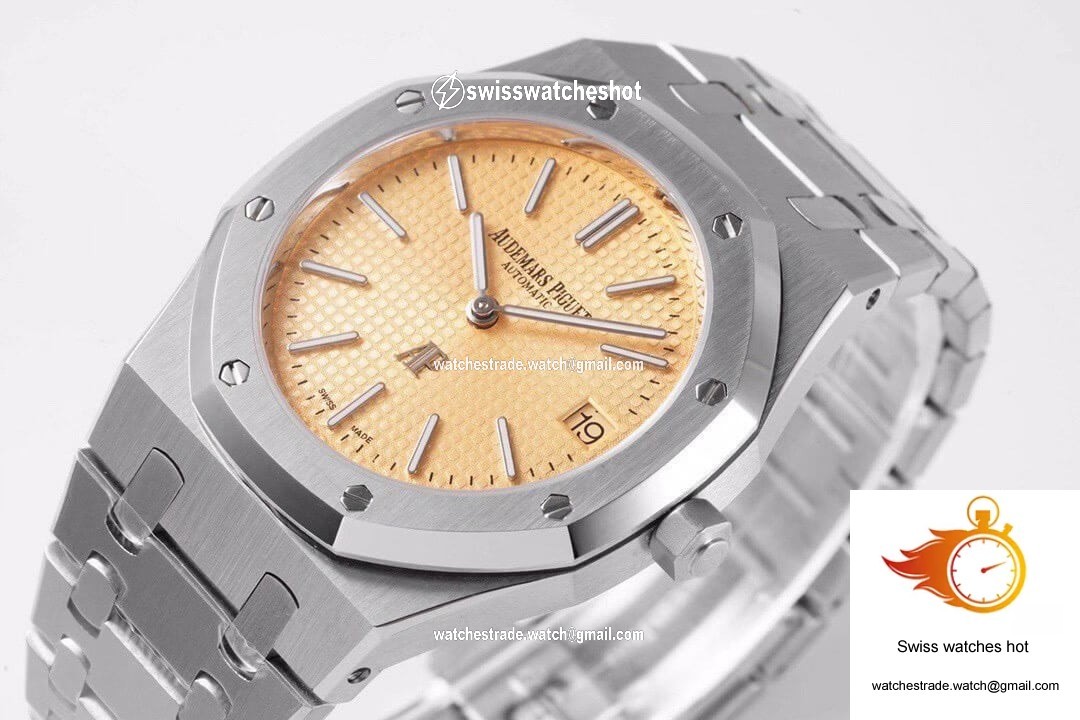 Audemars Piguet Royal Oak 15202BC.OO.1240BC.01 KZ Factory Rose Gold Dial 3