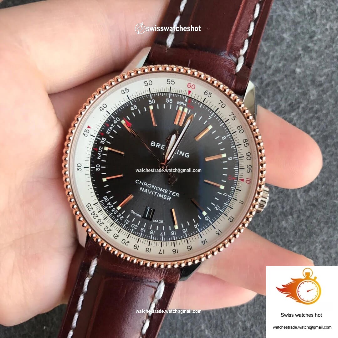Breitling Navitimer 1 U17326211M1P2 V7 Factory Grey Dial 3