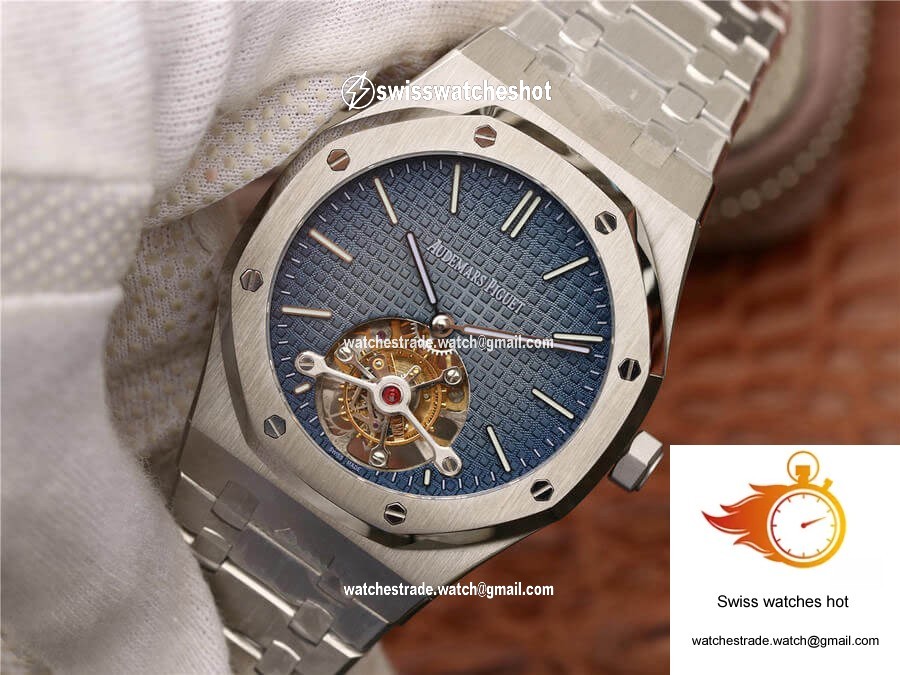 Audemars Piguet Royal Oak Tourbillon Extra Thin 26510IP.OO.1220IP.01 R8 Factory Blue Gradient Dial 3