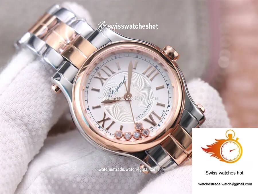 Chopard Happy Diamonds 278573-6014 YF Factory Rose Gold 3