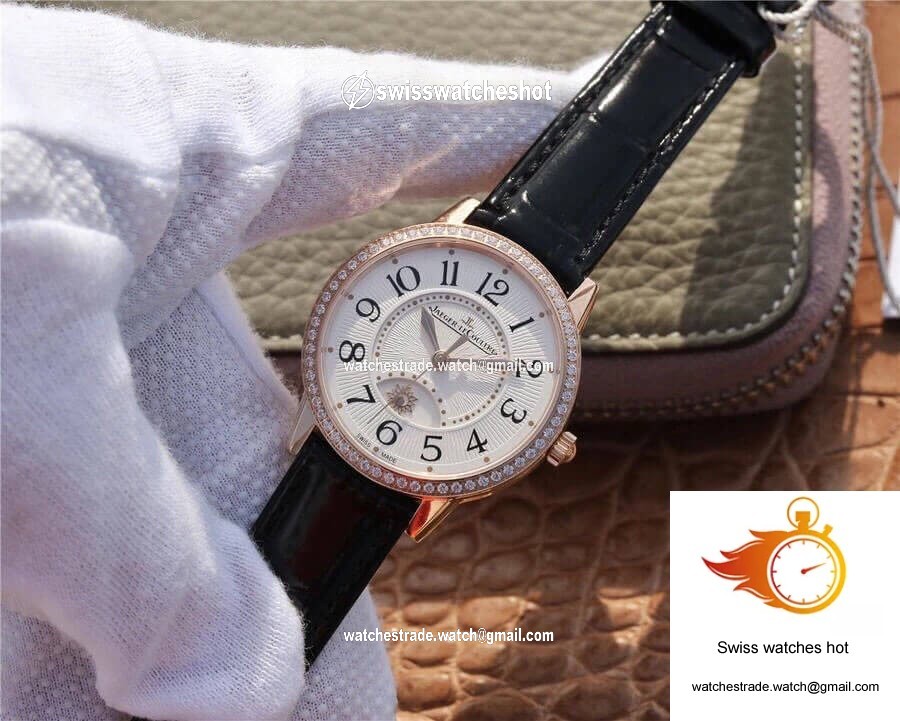 Jaeger LeCoultre Rendez Vous 3442430 ZF Factory Rose Gold Silver Dial 3