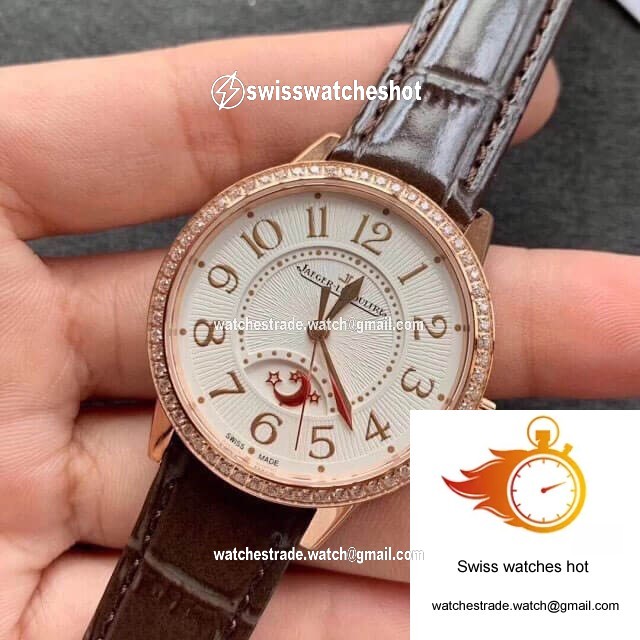 Jaeger LeCoultre Rendez Vous 3442440 ZF Factory Rose Gold Silver Dial 3