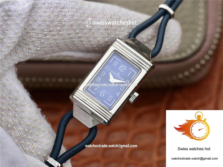 Jaeger-LeCoultre Reverso 326858J MG Factory Blue Dial 3