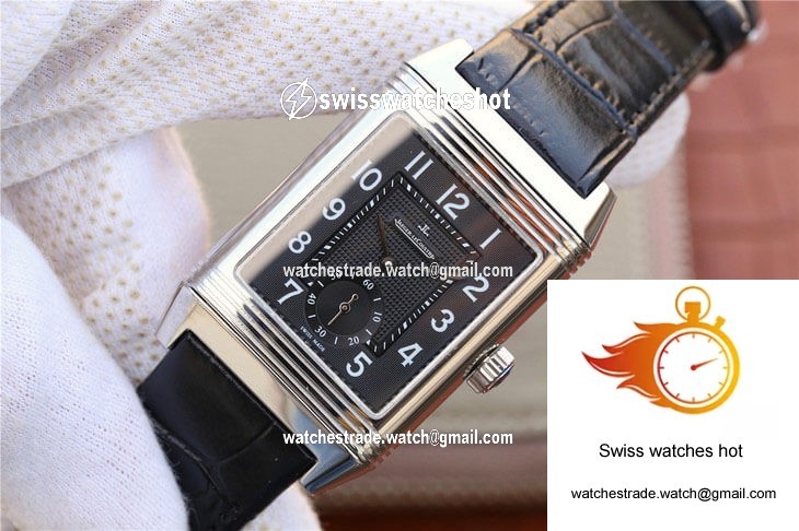Jaeger-LeCoultre Reverso Q3738470 Stainless Steel Black Dial 3