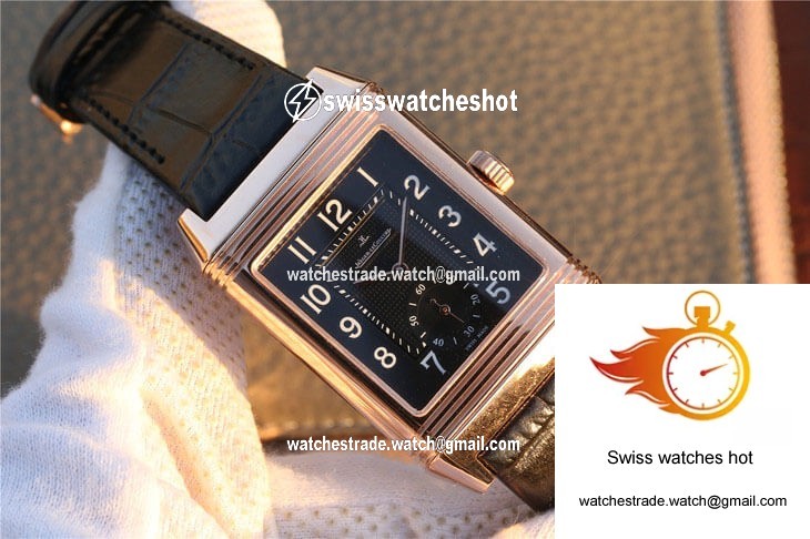 Jaeger-LeCoultre Reverso Q3732470 Rose Gold Black Dial 3