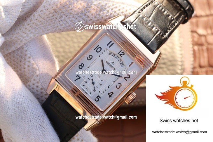 Jaeger-LeCoultre Reverso Q2712510 Rose Gold Silver Dial 3