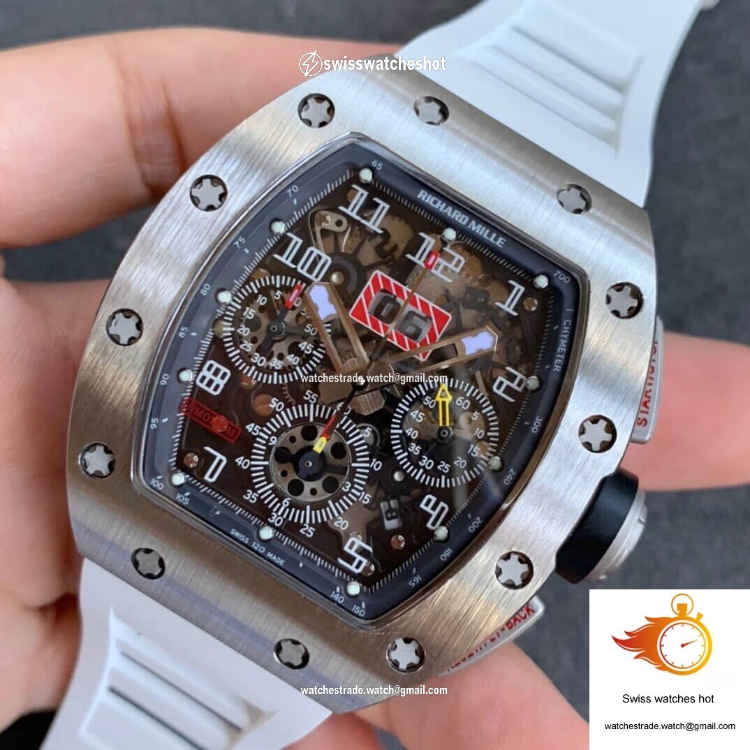 Richard Mille RM11 KV Factory Titanium Skeleton Dial 3