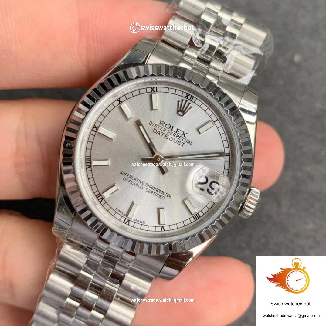 Rolex Datejust M278274-0012 31MM GS Factory Silver Dial 3
