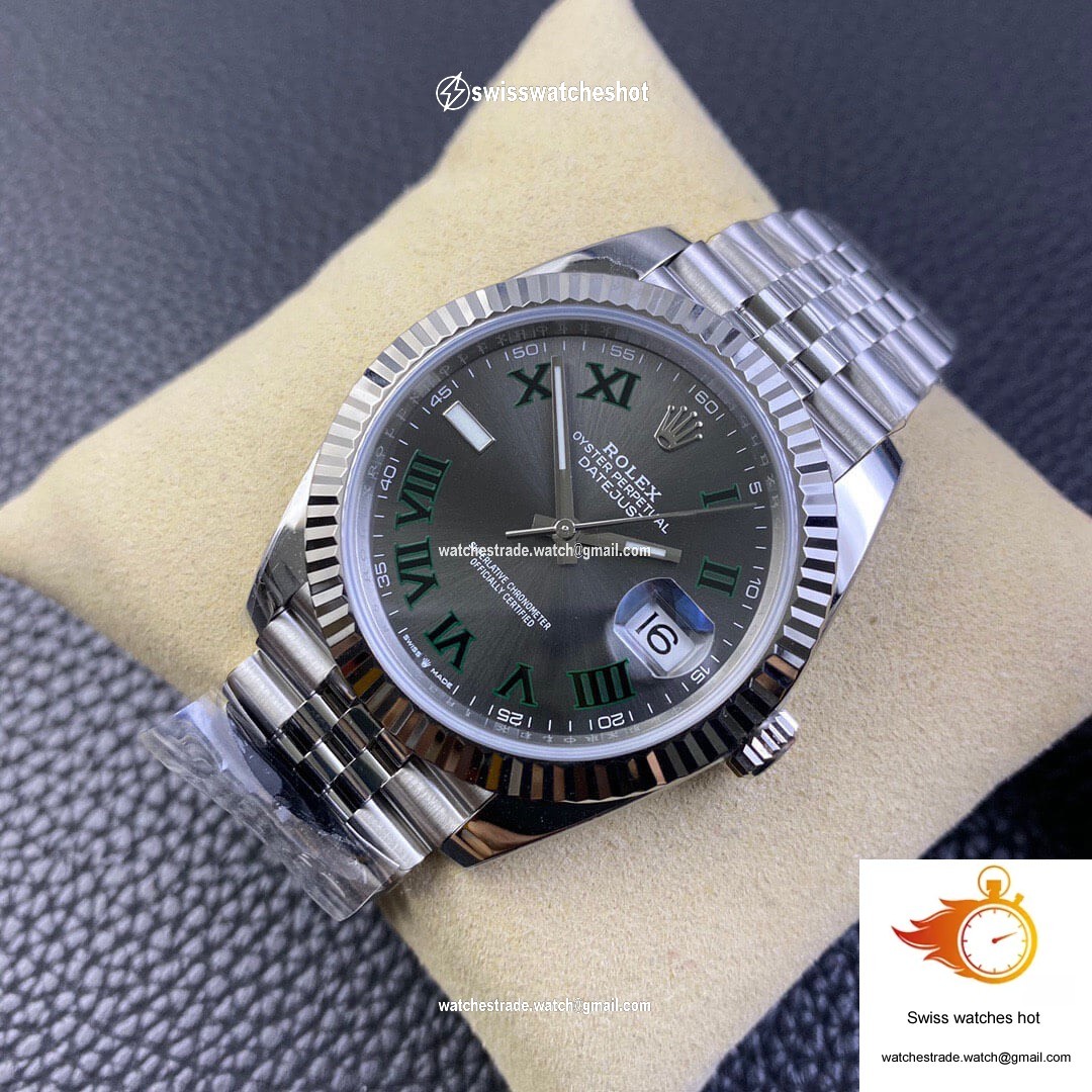 Rolex Datejust M126334-0022 Clean Factory Grey Dial 3