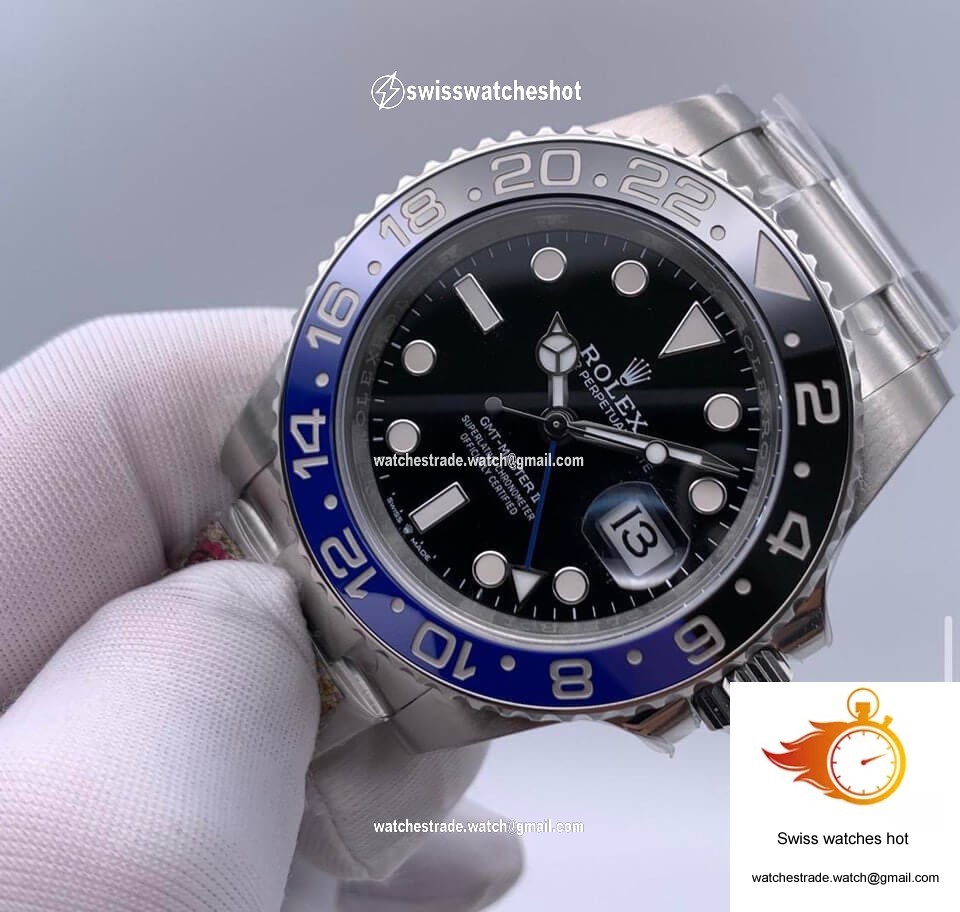 Rolex GMT Master II 116710BLNR-78200 Clean Factory Black Dial 3