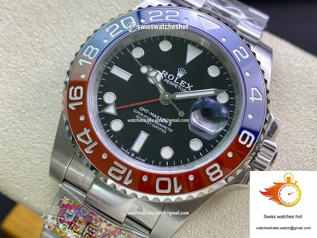 Rolex GMT Master II M126710BLRO-0002 Clean Factory Black Dial 3