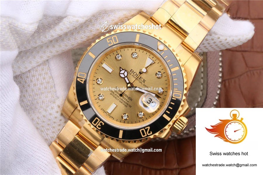 Rolex Submariner 116618 Noob Factory V7 All-Inclusive Gold 3