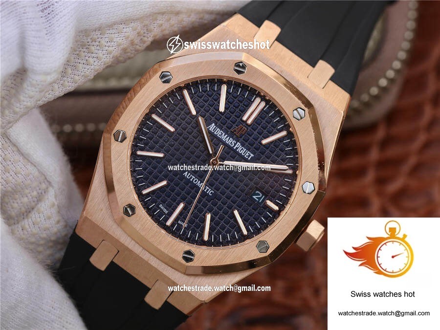 Audemars Piguet Royal Oak 15400 Blue Dial 3