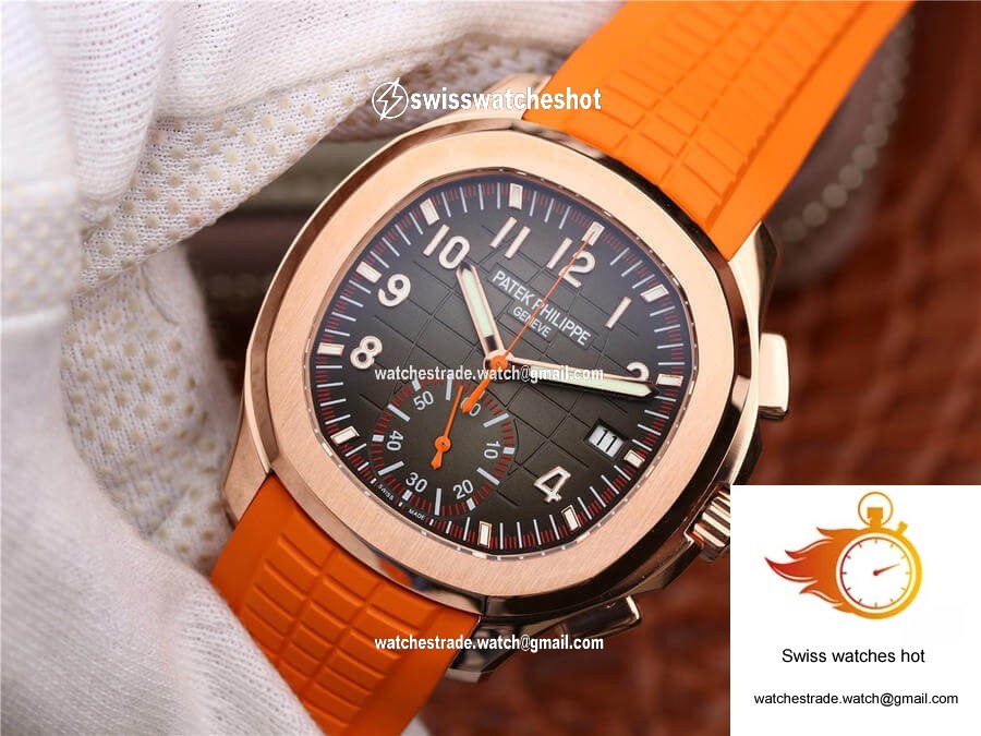 Patek Philippe Aquanaut 5968A-001 Orange Strap 3