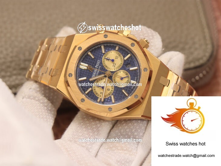 Audemars Piguet Royal Oak Chronograph 26331BA.OO.1220BA.01 OM Factory Blue Dial 3