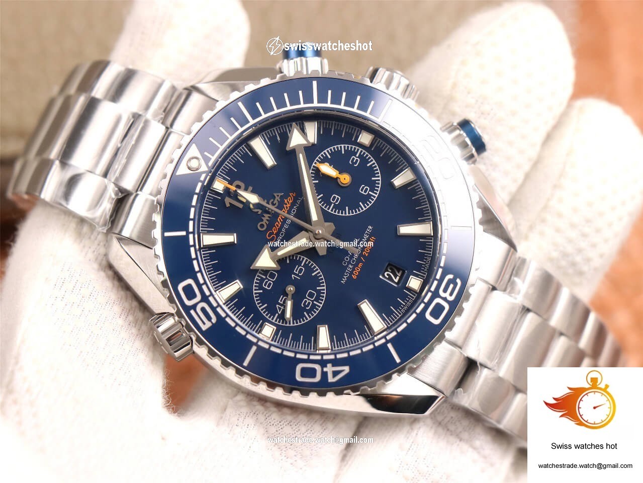 Omega Seamaster Ocean Universe 600M 215.30.46.51.03.001 OM Factory V3 Blue Dial 3