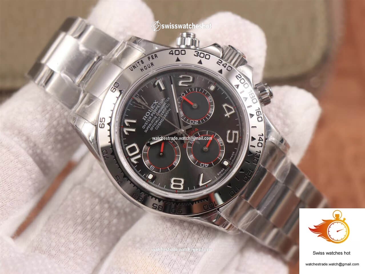 Rolex Daytona Cosmograph 116509 JH Factory Stainless Steel 3