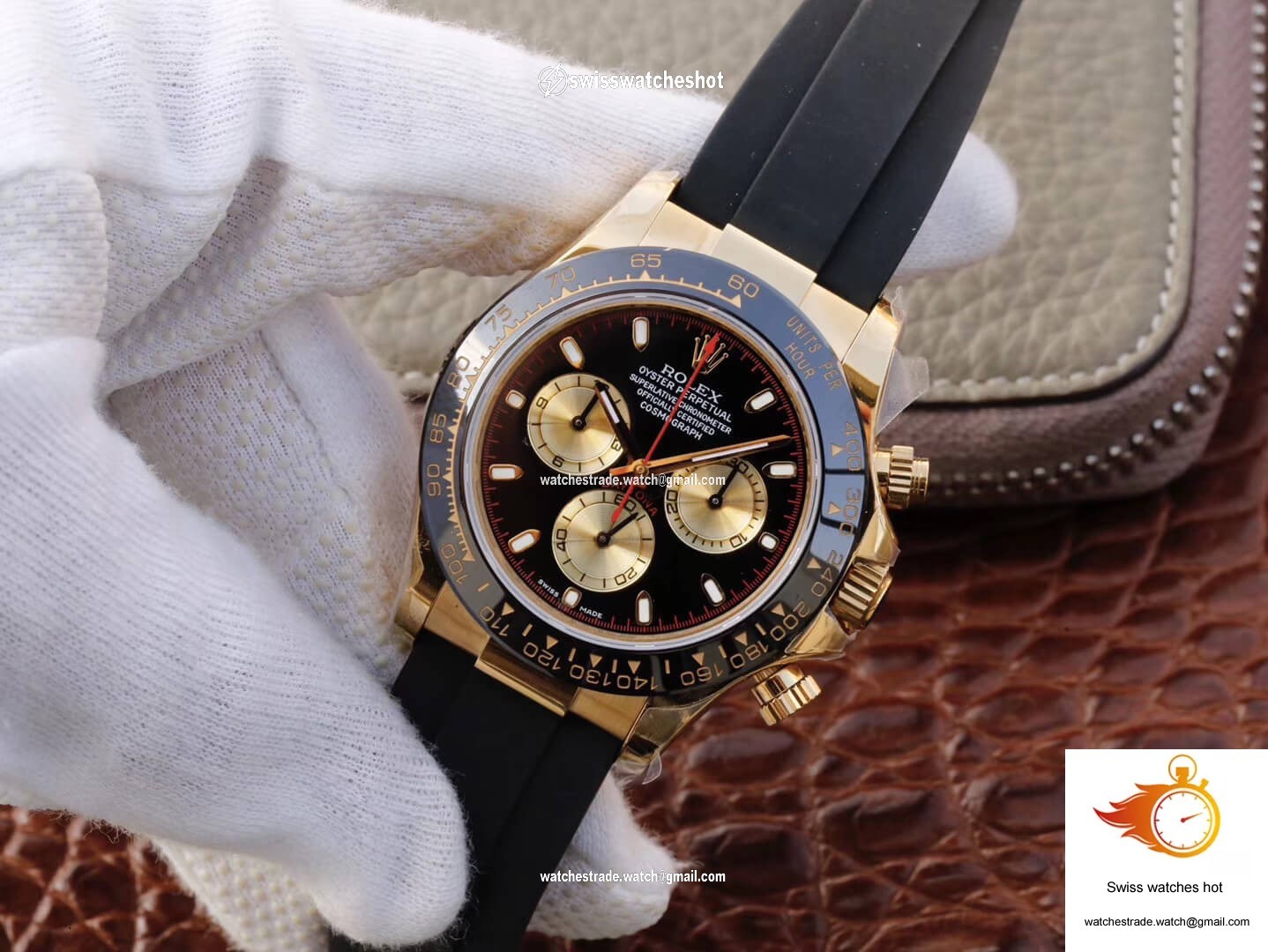 Rolex Daytona Cosmograph M116518ln-0047 JH Factory Black dial 3