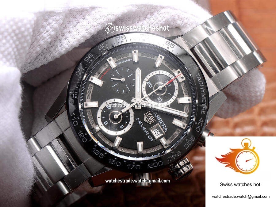 TAG Heuer Carrera CAR201Z.BA0714 XF Factory Black Dial 3