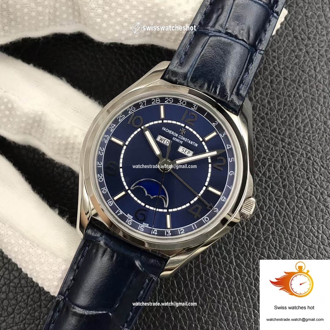 Vacheron Constantin FiftySix Day-Date 4000E/000A-B548 ZF Factory Blue Dial 3