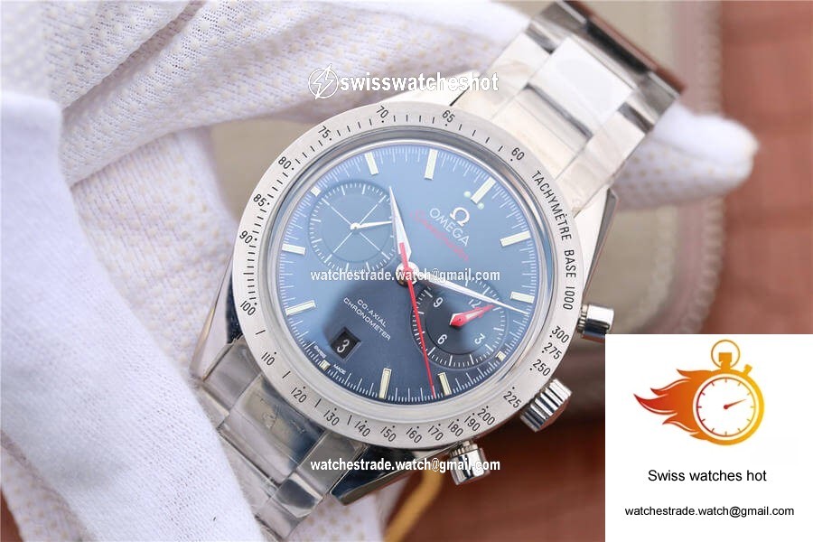 Omega Speedmaster 331.10.42.51.03.001 OM Factory Blue Dial 3