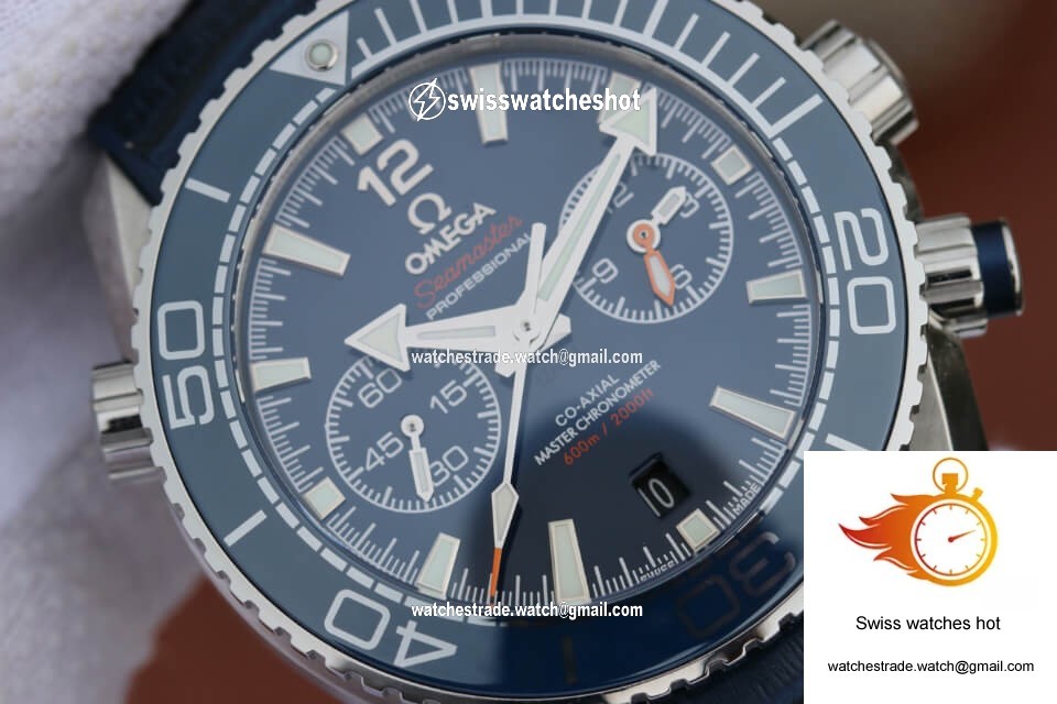Omega Seamaster Ocean Planet 600M 215.33.46.51.03.001 OM Factory Blue Dial 3