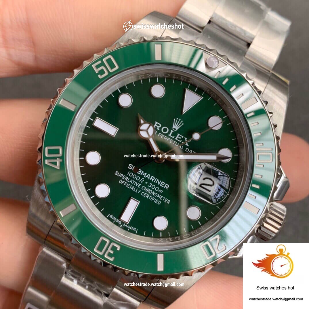 Rolex Submariner 116610LV 40MM ZZ Factory V2S Green Dial 3